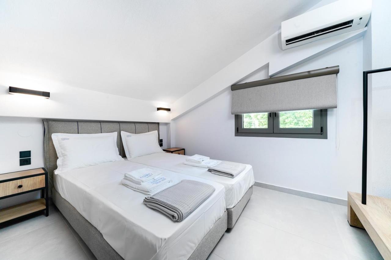 Aerino Luxury Villas Chrisi Ammoudia Exteriör bild