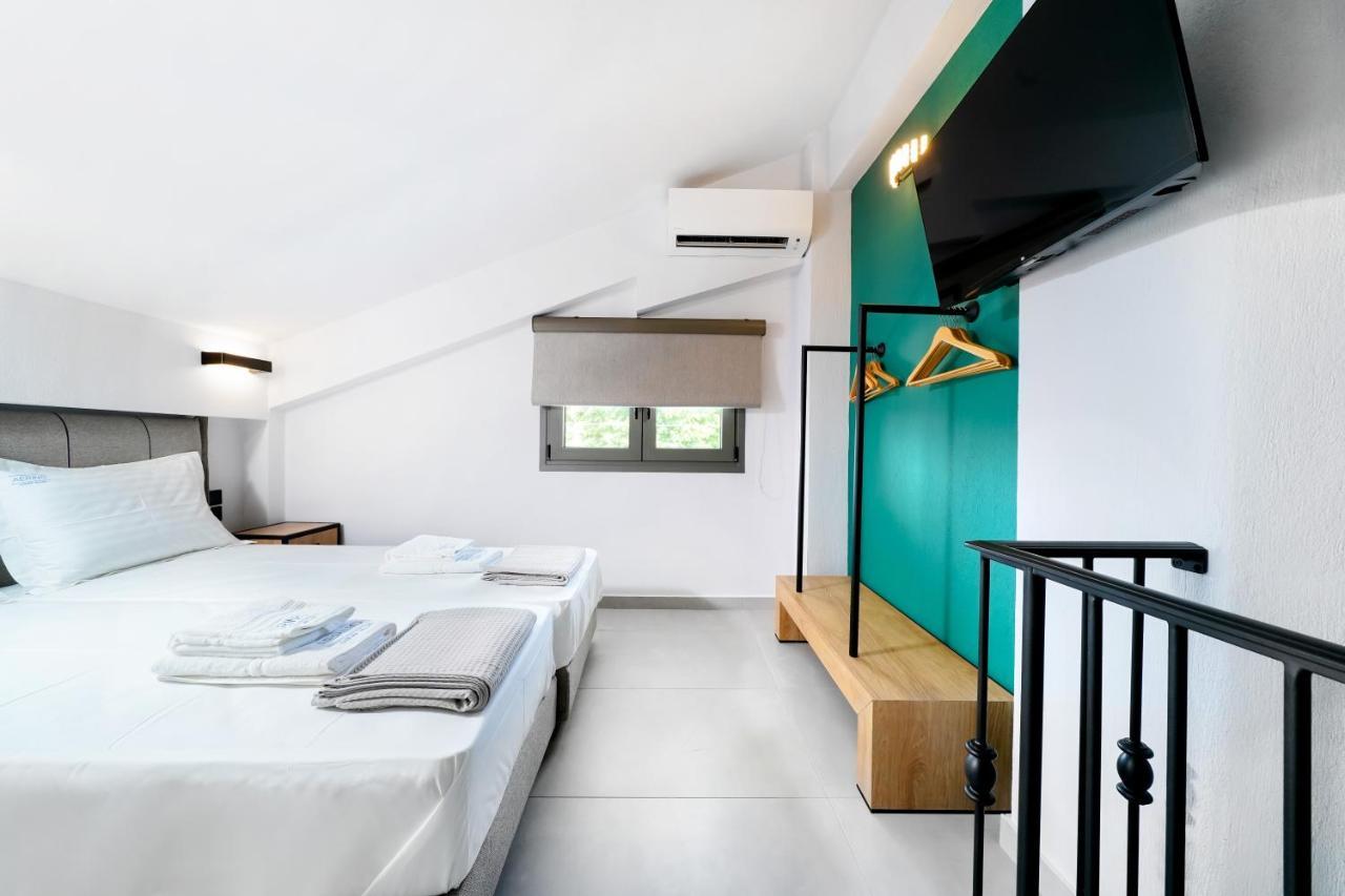 Aerino Luxury Villas Chrisi Ammoudia Exteriör bild