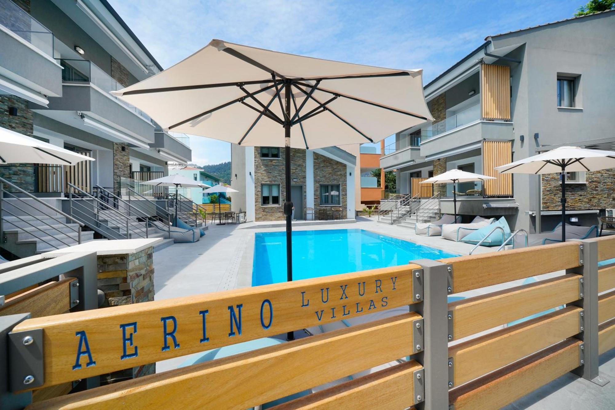 Aerino Luxury Villas Chrisi Ammoudia Exteriör bild